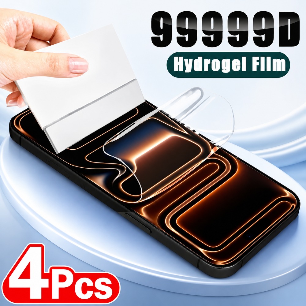 Realme Gt 6 - Film Hydrogel 4 pièces pour Realme