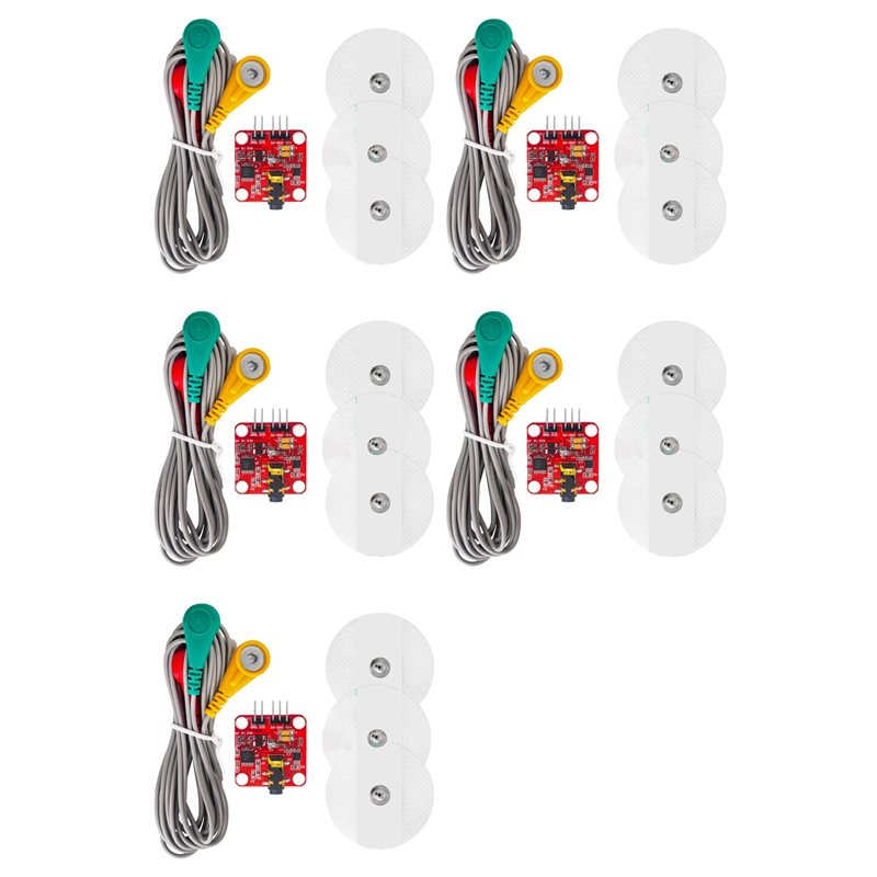 Muscle Sensor Emg - Module de capteur électrique musculaire BTLIFE-5X,
