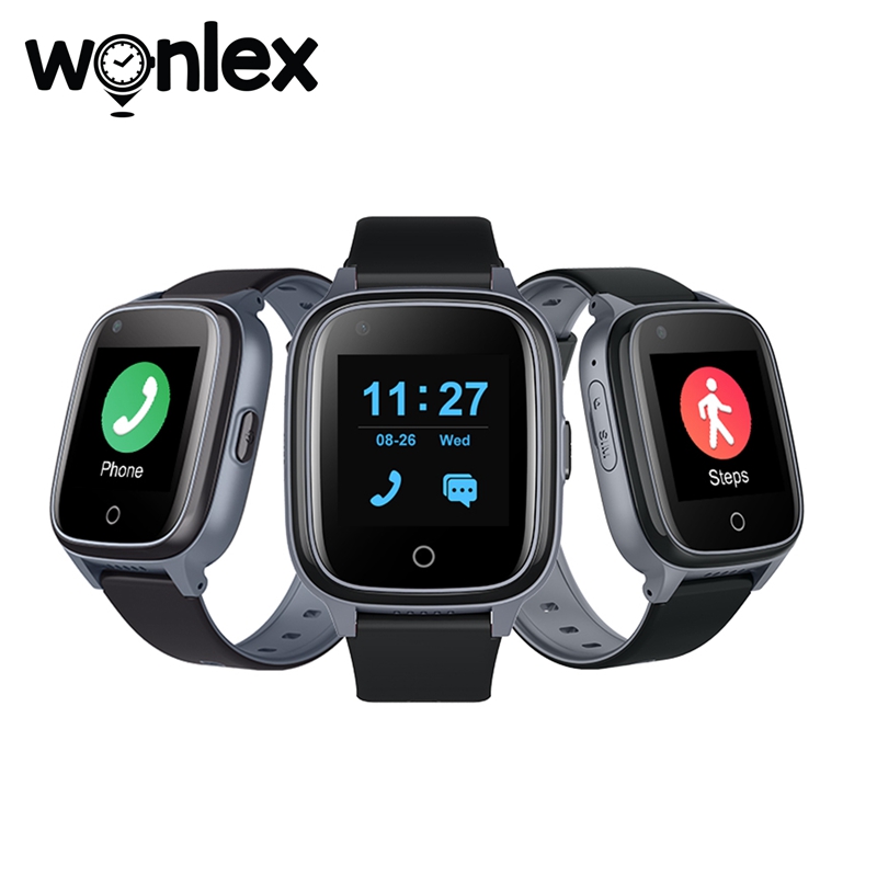 Fall Detection Watch - Montre connectée Wonlex KT17S pour personnes
