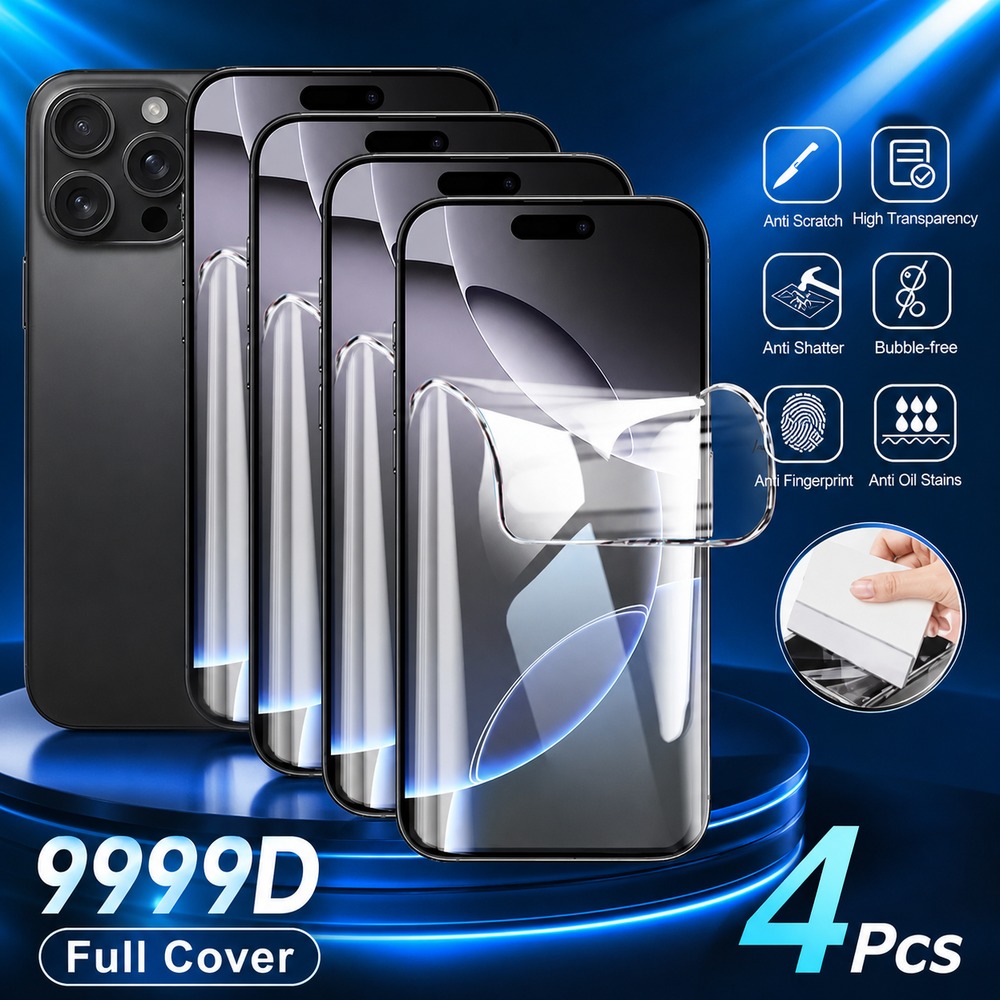 Realme Gt 6 - 4 films hydrogel pour Realme GT