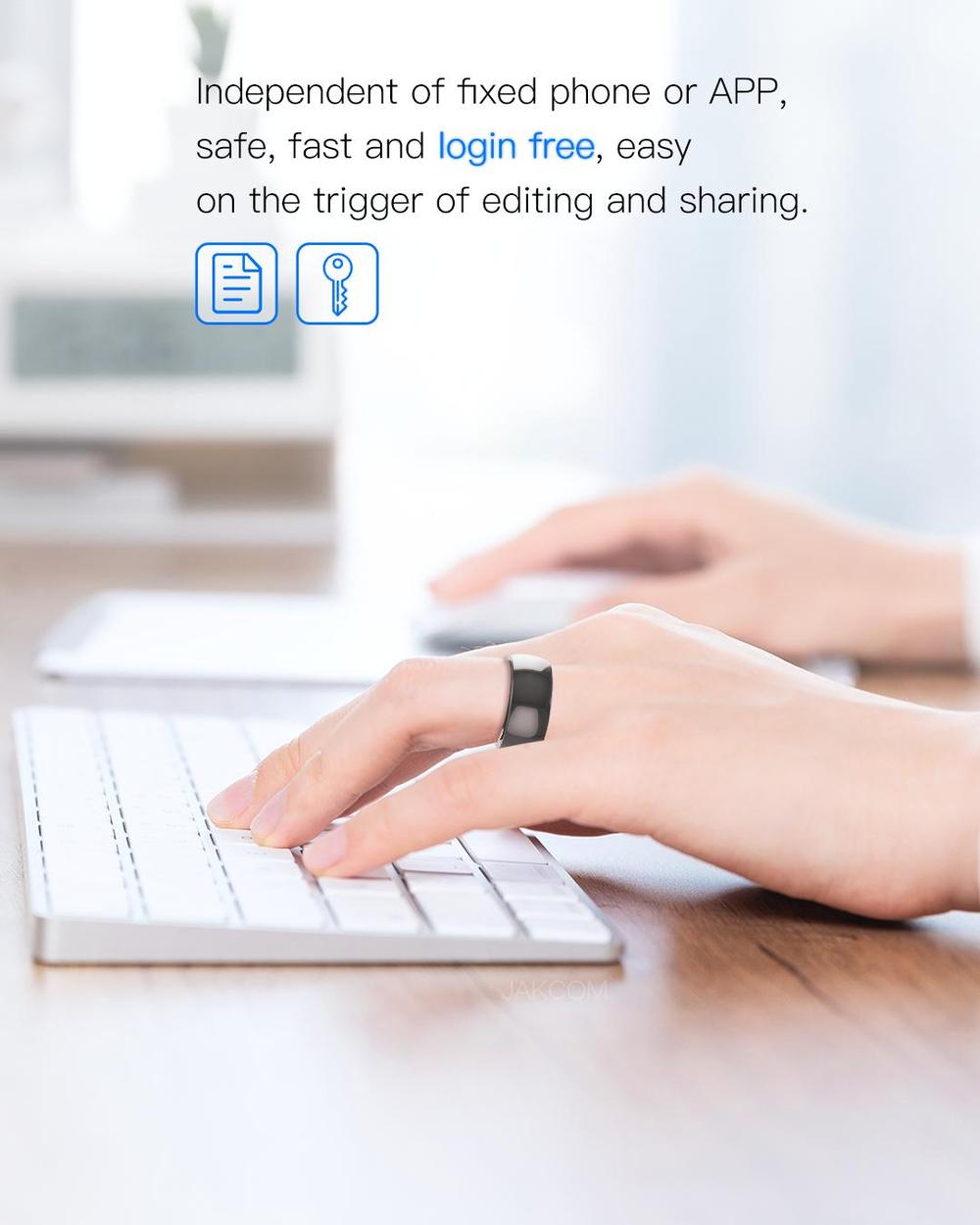 JAKCOM-Anneau de stockage de c - Smart Ring Nfc Pay avis et prix