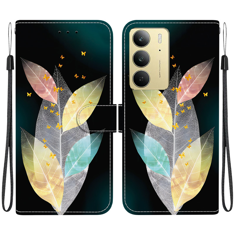 Étui portefeuille en cuir à ra - Realme Note 50 avis et prix
