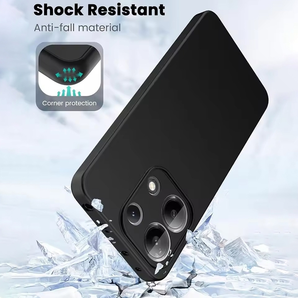 Coque de téléphone noire soupl - Xiaomi Redmi Note 14 avis et prix