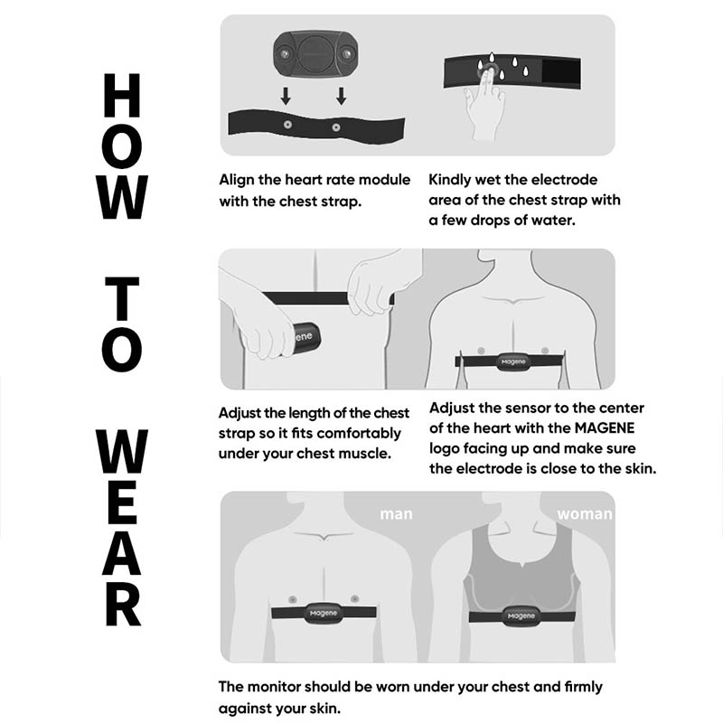 Magene Capteur de Fréquence Ca - Breath Rate Monitor avis et prix